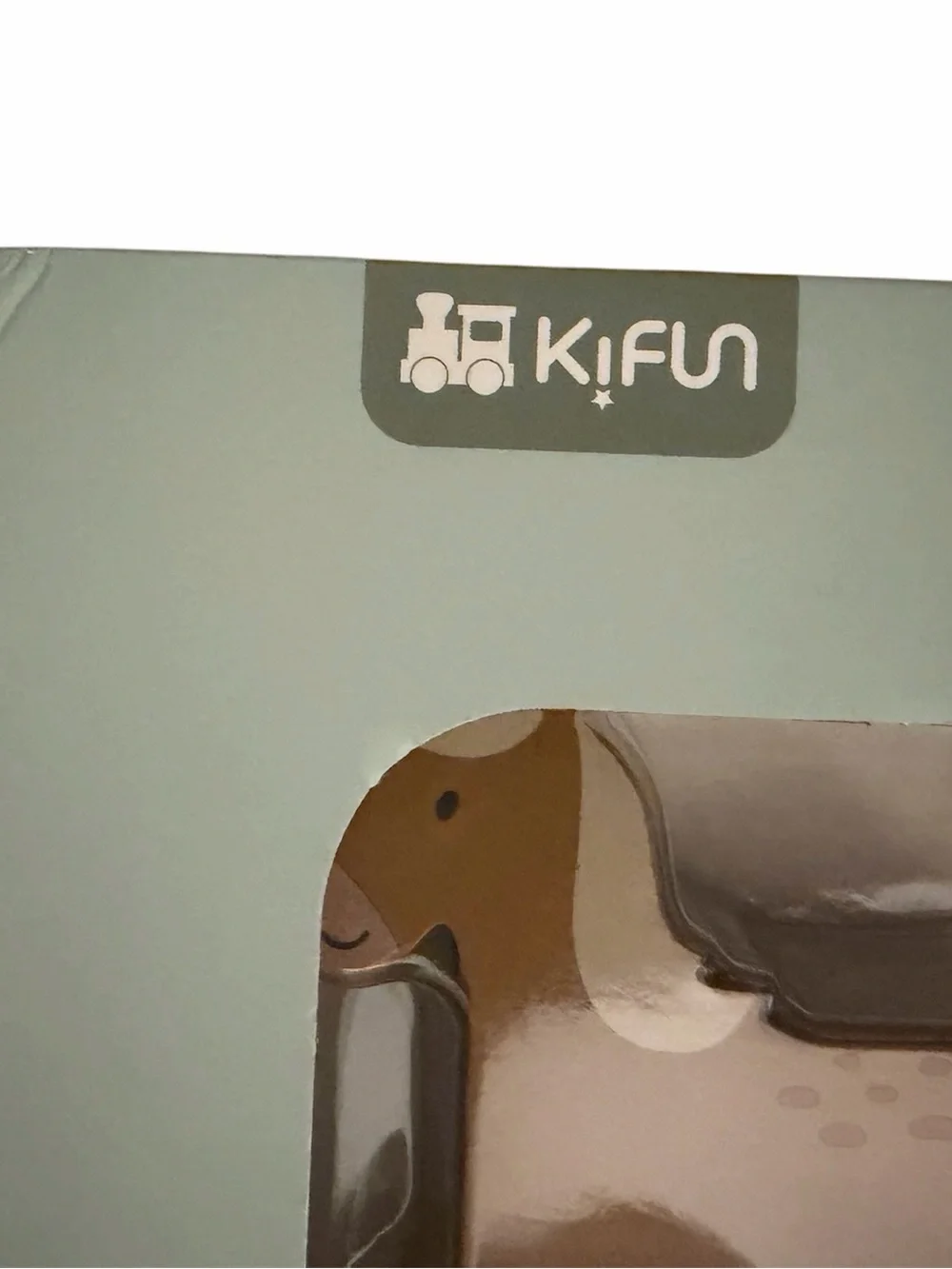 Kifun Farm Push Vehicle Wooden Toy Set